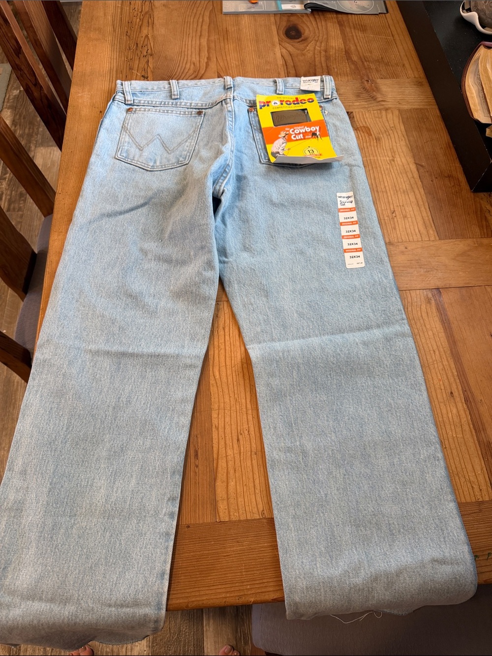Wrangler Light Cowboy Cut Blue Bootcut Men’s Jeans